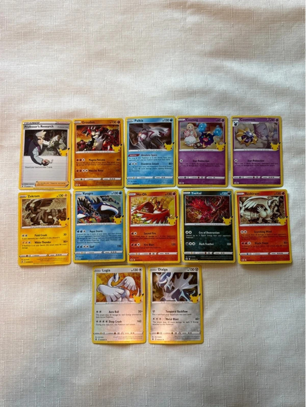 Pokemon Celebrations 2021 25th anniversary Card Lot of 12